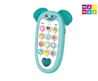 Obrázek z Telefon dětský s efekty slon 13,5cm RP: 0,84Kč s DPH 